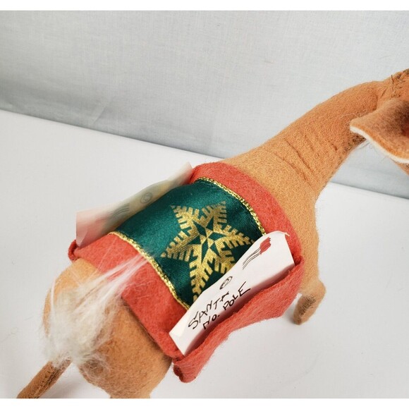 Annalee Dolls 8" Reindeer With Saddlebags Carrying Letters 1998 - Picture 11 of 16